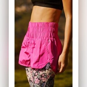 Free People Movement The Way Home Vibrant Pink Women's Shorts XL